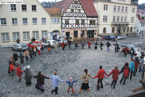 Tanz in Stadt Wehlen